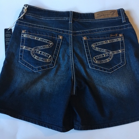 Seven7 Bermuda Shorts - SZ 6 - Picture 2 of 8